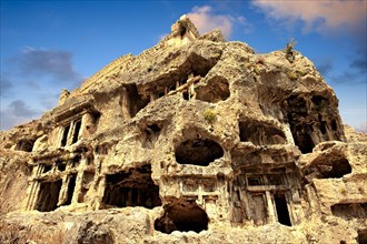 Acropolis and ancient Lycian rock tombs of Tlos Archaeological Site