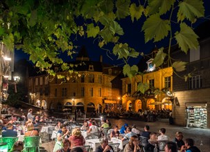 Place de la Liberte in Sarlat-la-Caneda