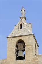 Bell tower of the church of Saint-Andiol