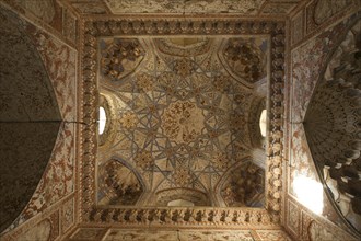 Ceiling in the Abdul Aziz Khan or Abdulaziz Khan Madrassah