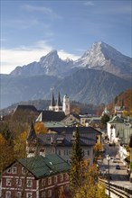 Townscape with the Parish Church of St. Andrew and the Collegiate Church of St. Peter and St. John the Baptist