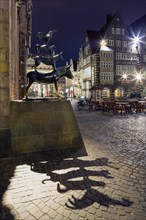 Bronze sculpture of the Bremen Town Musicians