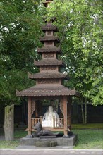 Buddha statue in a pagoda