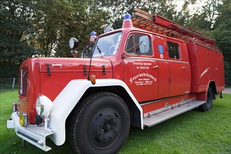 Vintage fire engine by Magirus