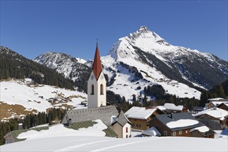 View of the community of Warth