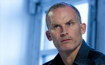 U.S. artist Matthew Barney at a press conference in the Haus der Kunst