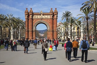 Arc de Triomf triumphal arch