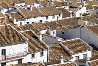 Overlooking the roofs of the White Town of Grazalema