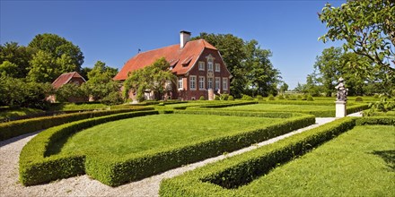 Garden with Haus Ruschhaus museum
