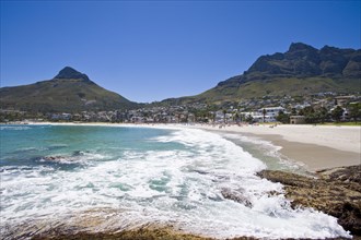 Beach and bay of Camps Bay