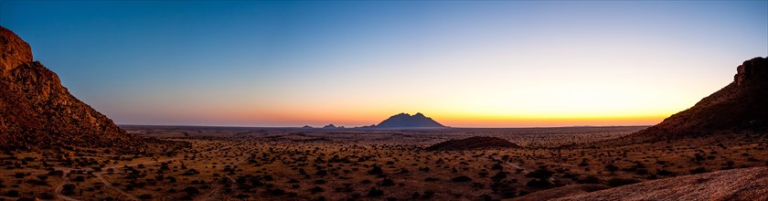 Little Spitzkoppe at dusk