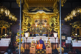 Shrine in the Senso-ji temple