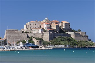 View of the citadel of Calvi