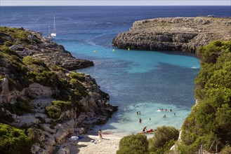 Beach at Cala Binidali