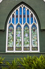 Window of Wai'oli Hui'ia Church