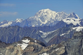 The highest peak of the Alps