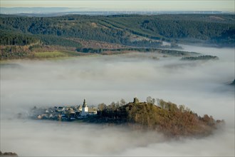 Eversberg in the fog