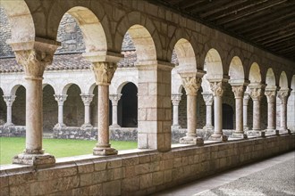 Benedictine cloisters at Abbaye Saint-Michel de Cuxa