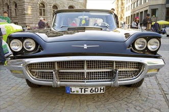 1960 Ford Thunderbird Hardtop at a car show in Leipzig