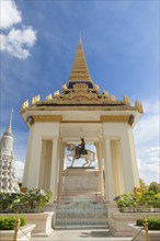 King Norodom equestrian statue