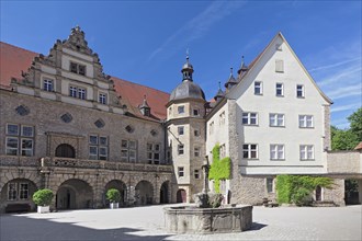 Courtyard of Weikersheim Castle