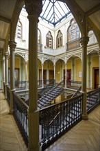 Staircase in the Archaeology Colombischlossle Museum