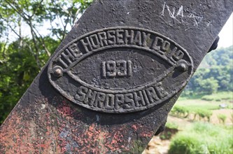 Old railway bridge from 1931