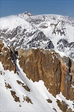 Stadelfeldschneid mountain and Gsuchmauer massif