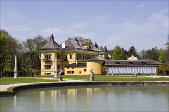 The grounds of Schloss Hellbrunn Palace