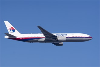 Malaysia Airlines Boeing 777-2H6ER in flight