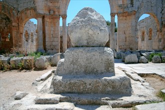 Remains of the pillar of Saint Simeon Stylites