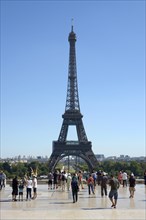 The Eiffel Tower from the Place du Trocadero