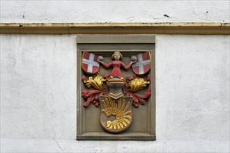 Coat of arms of the noble family Melchingen 13th - 14th century at the Criminal Museum