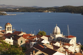 View of the town with the Cathedral of St. James