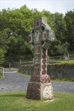 Replica of a Celtic stone cross