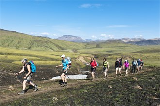 Trekking in the highlands