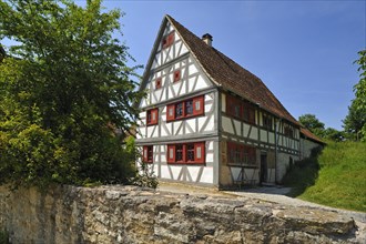 Half-timbered farmhouse