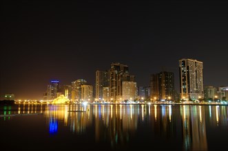 Skyline at night