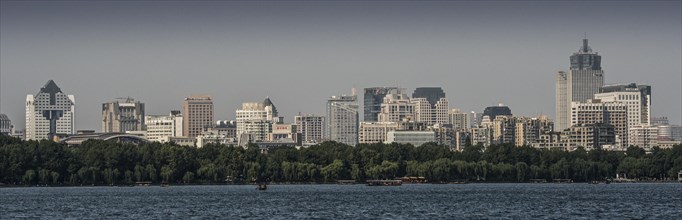 Skyline from West Lake