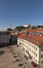 View over the Hlavne namestie main square