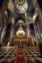 Frescoed interior