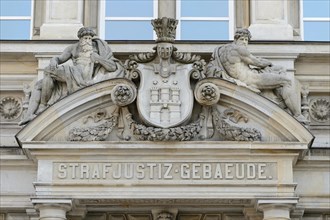 Portal of the Strafjustizgebaude or Criminal Justice building