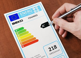 European Union Energy Consumption Label