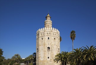 The Torre del Oro at the Guadalquivir riverside