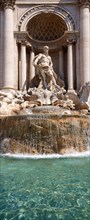 The baroque Trevi Fountain