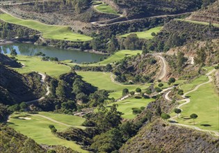 Golf course in the exclusive La Zagaleta Country Club