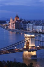 Chain Bridge over the Danube