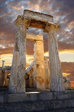 Ancient Doric columns