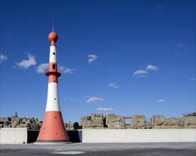 Unterfeuer Lighthouse at Neuen Hafen