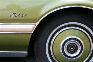 Detail of a Ford Thunderbird